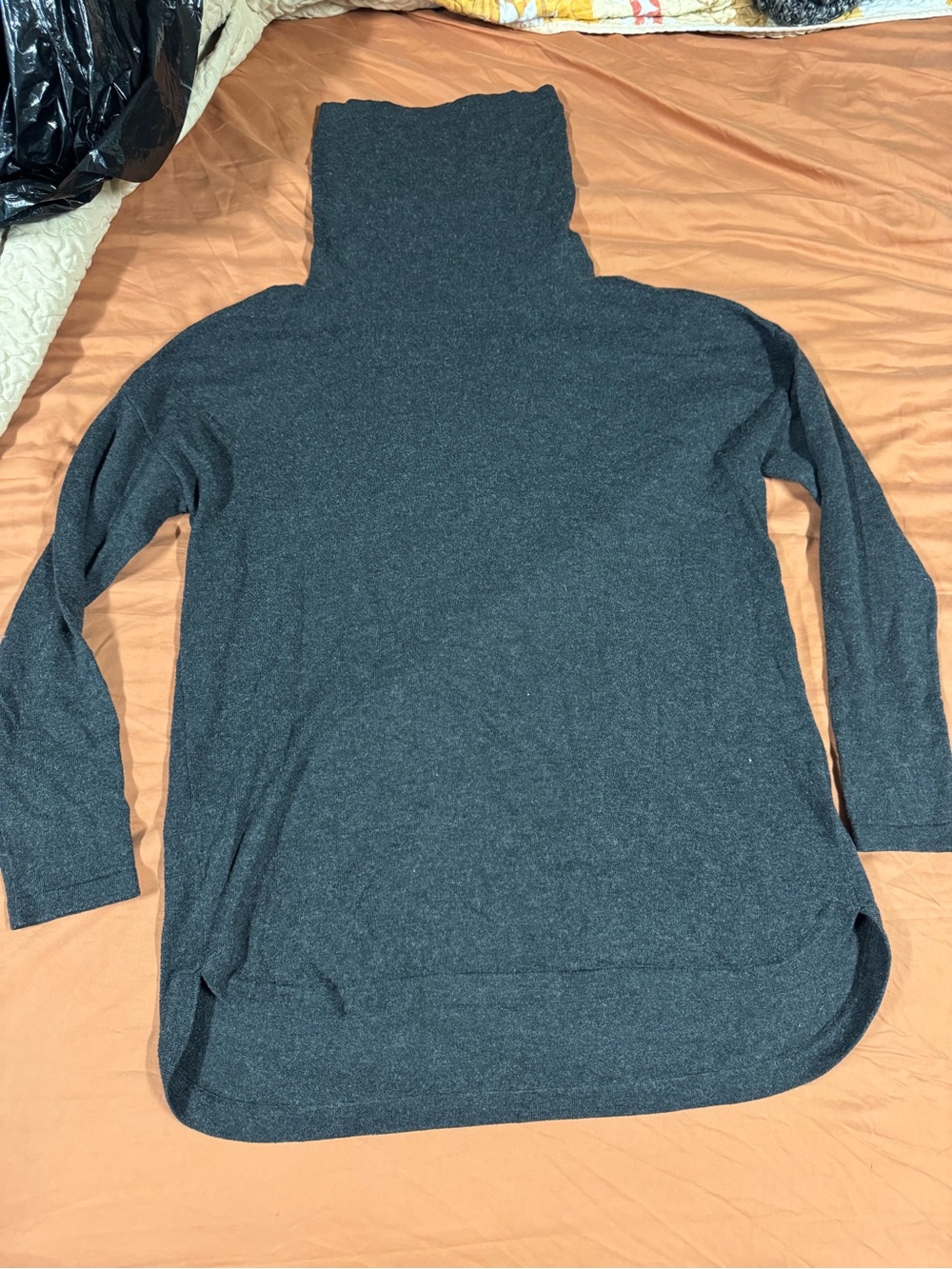 The North Face Charcoal Turtleneck Sweater